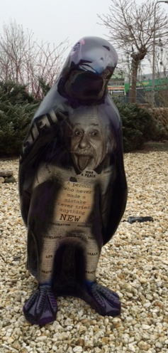 Frank de Brouwer + Pinguin Einstein
